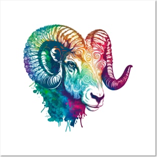 Aries Multicolor Posters and Art